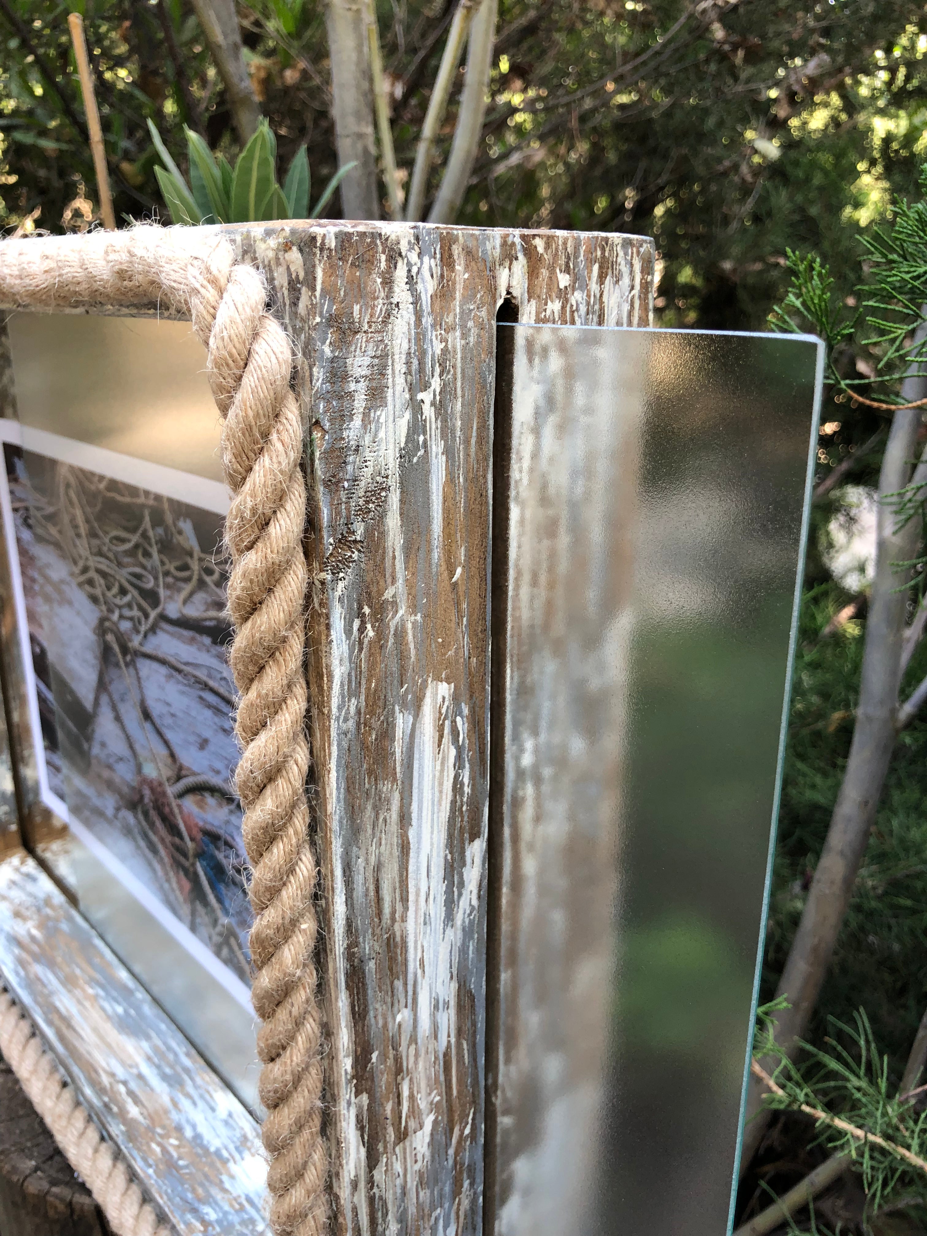 Cuadro Decorativo Marco Gris/Beige Vintage